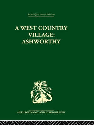 cover image of A West Country Village Ashworthy